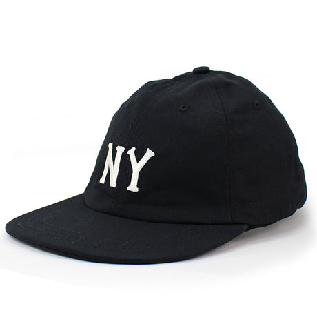 クーパーズタウンボールキャップ ニューヨーク ブラックヤンキース 1936 WASHED STRAPBACK CAP BLACK