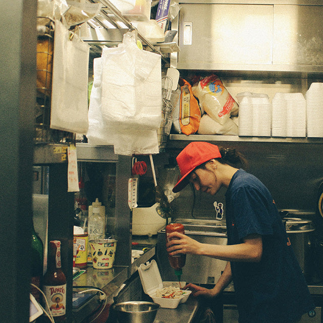 AMAZINGSTORE×COOPERSTOWN BALL CAP×J'S VENDER STAFF CAP NAVY