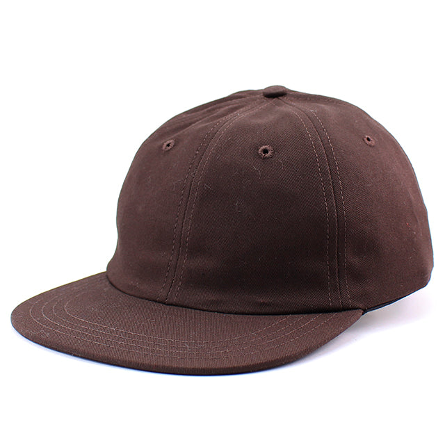 クーパーズタウンボールキャップ COTTON SOLID STRAPBACK CAP BROWN