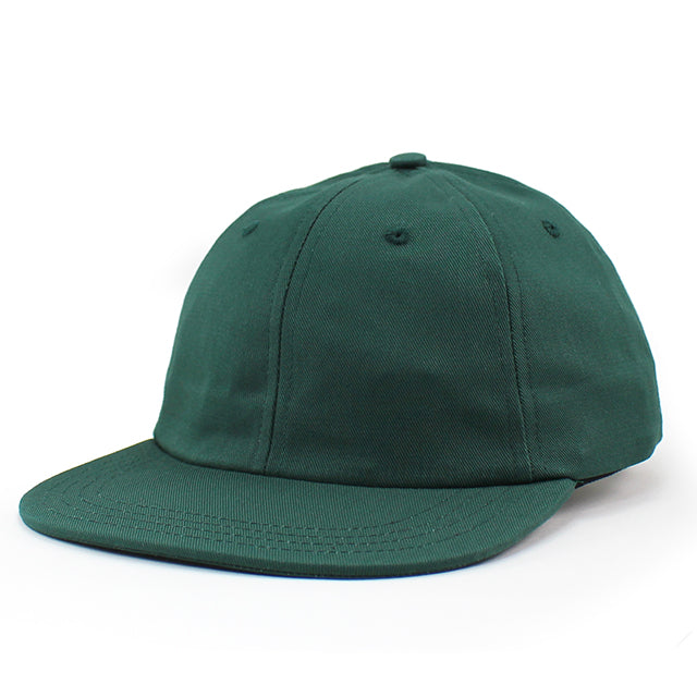 クーパーズタウンボールキャップ COTTON SOLID STRAPBACK CAP GREEN COOPERSTOWN BALL CAP