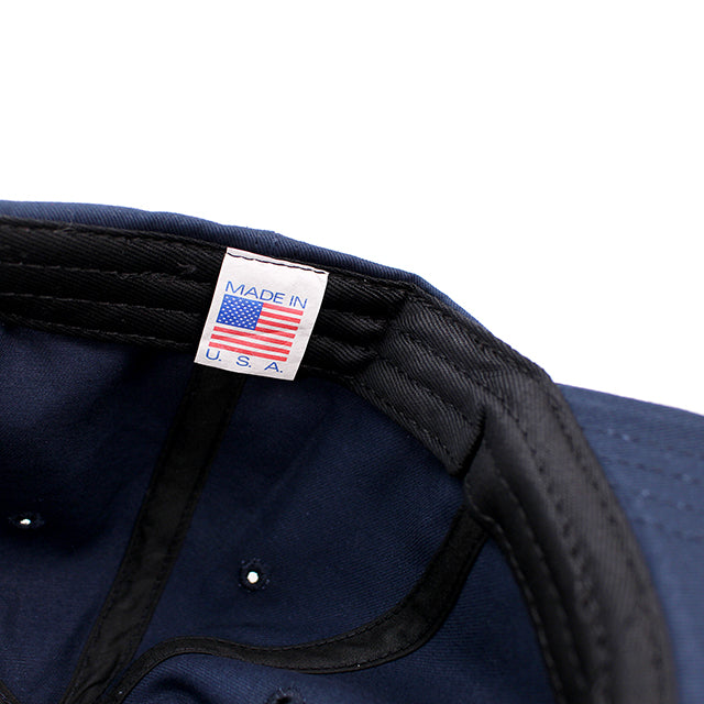 クーパーズタウンボールキャップ COTTON SOLID STRAPBACK CAP NAVY