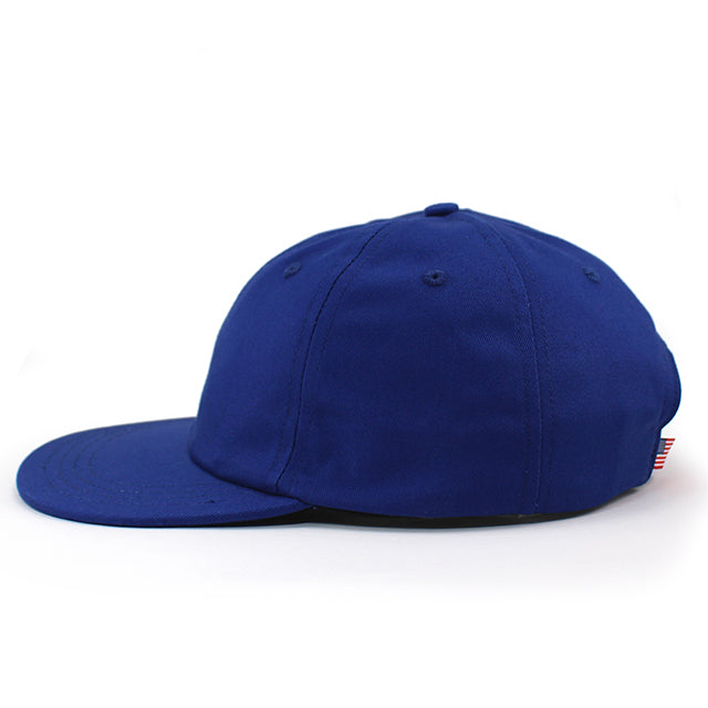 クーパーズタウンボールキャップ COTTON SOLID STRAPBACK CAP ROYAL BLUE COOPERSTOWN BALL CAP