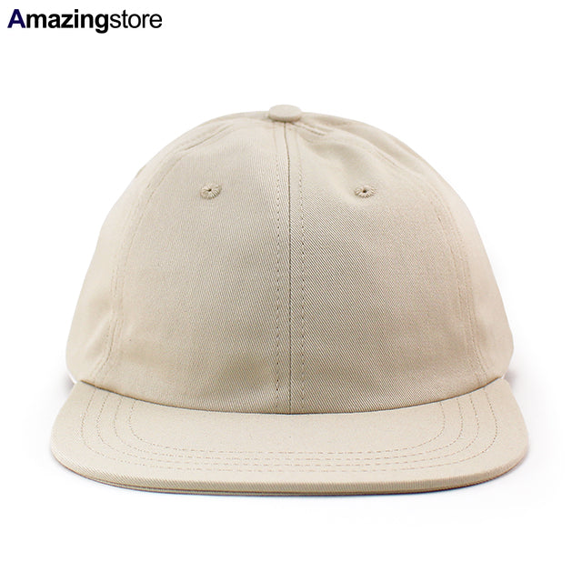 クーパーズタウンボールキャップ COTTON SOLID STRAPBACK CAP STONE COOPERSTOWN BALL CAP