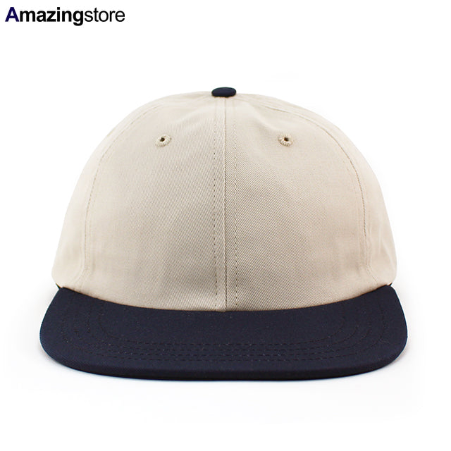 クーパーズタウンボールキャップ COTTON SOLID STRAPBACK CAP STONE NAVY COOPERSTOWN BALL CAP
