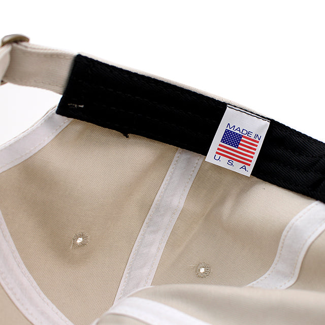 クーパーズタウンボールキャップ COTTON SOLID STRAPBACK CAP STONE NAVY COOPERSTOWN BALL CAP