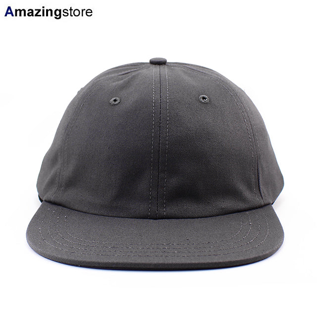 クーパーズタウンボールキャップ COTTON SOLID STRAPBACK CAP DARK GREY