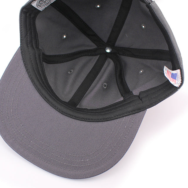 クーパーズタウンボールキャップ COTTON SOLID STRAPBACK CAP DARK GREY