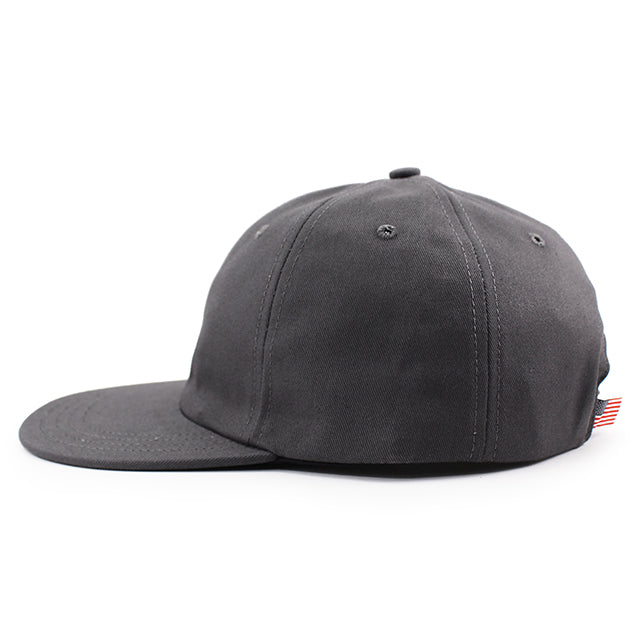 クーパーズタウンボールキャップ COTTON SOLID STRAPBACK CAP DARK GREY