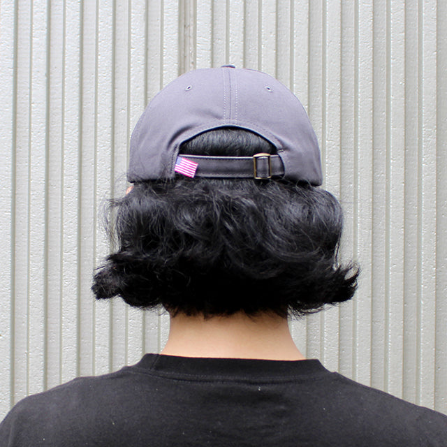 クーパーズタウンボールキャップ COTTON SOLID STRAPBACK CAP DARK GREY
