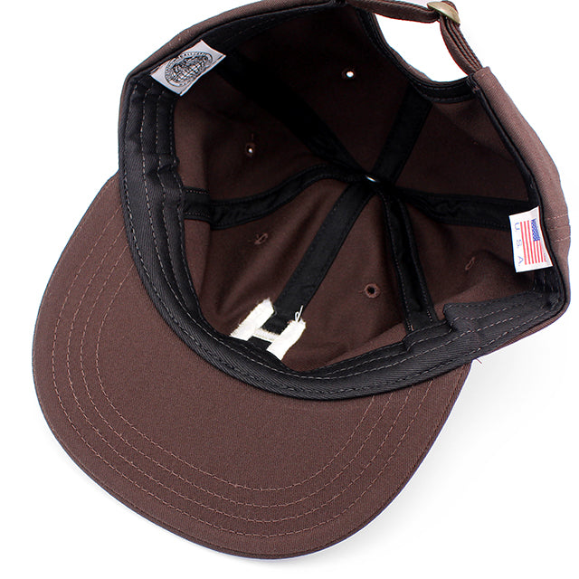 クーパーズタウンボールキャップ ハリスバーグ ジャイアンツ 1909 STRAPBACK CAP BROWN