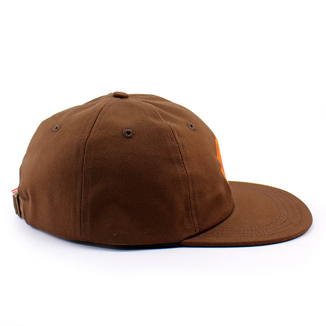 クーパーズタウンボールキャップ ニューヨーク ニッカーボッカーズ 1912 STRAPBACK CAP BROWN-ORANGE