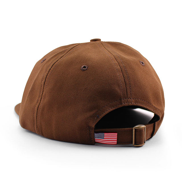 クーパーズタウンボールキャップ ニューヨーク ブラックヤンキース 1936 STRAPBACK CAP BROWN ORANGE