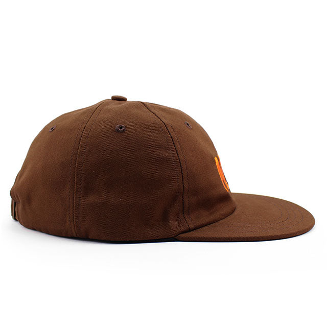クーパーズタウンボールキャップ ニューヨーク ブラックヤンキース 1936 STRAPBACK CAP BROWN ORANGE