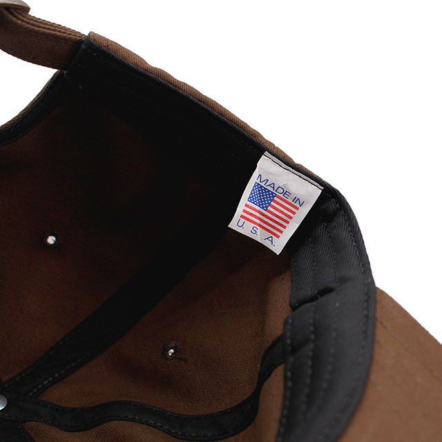 クーパーズタウンボールキャップ ニューヨーク ブラックヤンキース 1936 STRAPBACK CAP BROWN ORANGE