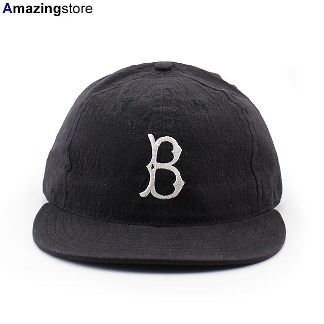 クーパーズタウンボールキャップ ブルックリン ドジャース 1955 LINEN COTTON STRAPBACK CAP BLACK