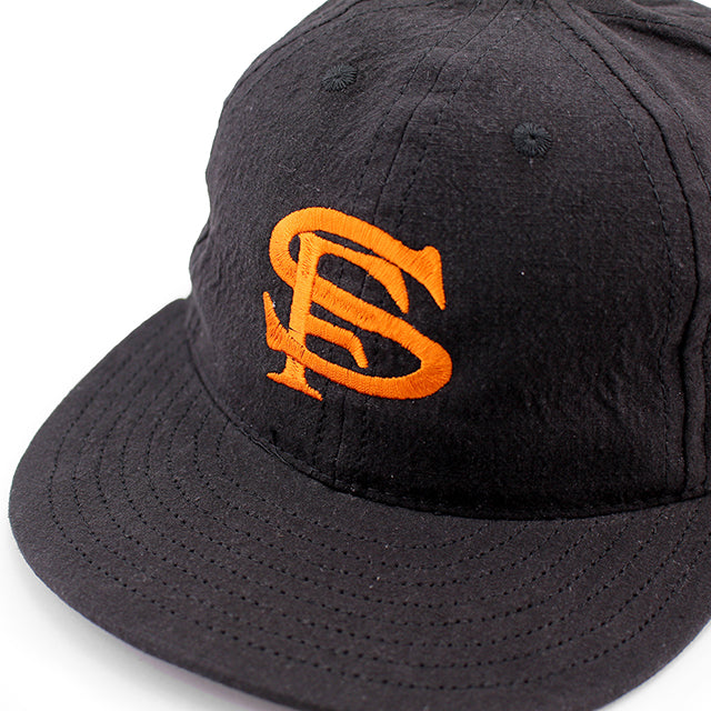クーパーズタウンボールキャップ サンフランシスコ シールズ 1931 LINEN COTTON STRAPBACK CAP BLACK
