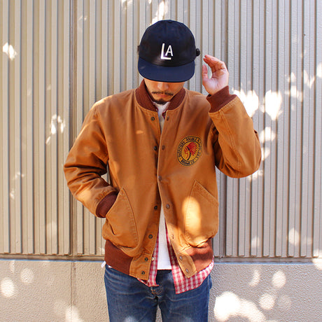 クーパーズタウンボールキャップ ロサンゼルス エンゼルス 1943 STRAPBACK CAP BLACK