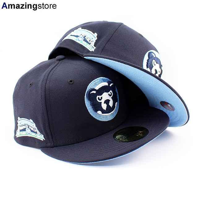 ニューエラ キャップ 59FIFTY シカゴ カブス MLB 100TH WRIGLEY FIELD PATCH FITTED CAP NAVY