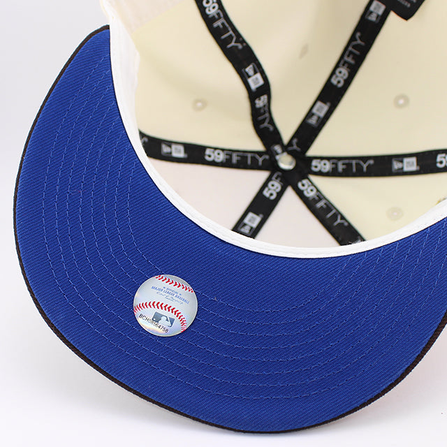ニューエラ キャップ 59FIFTY シカゴ カブス MLB 1990 ALL STAR GAME FITTED CAP CHROME BURNT WOOD