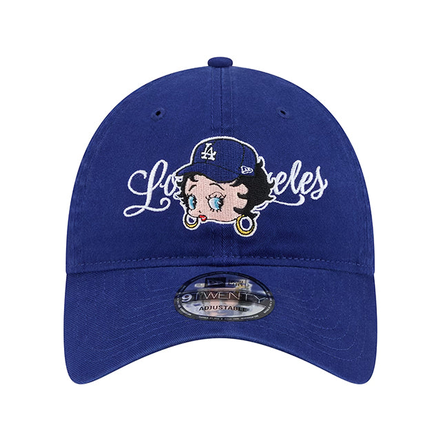 海外取寄 ニューエラ キャップ 9TWENTY ロサンゼルス ドジャース ベラ ドーニャ BETTY BOOP STRAPBACK CAP ROYAL BLUE
