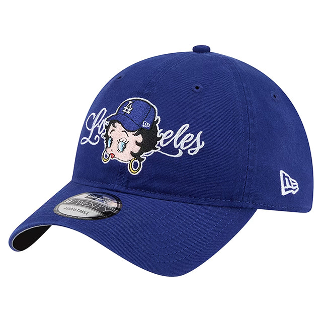 海外取寄 ニューエラ キャップ 9TWENTY ロサンゼルス ドジャース ベラ ドーニャ BETTY BOOP STRAPBACK CAP ROYAL BLUE