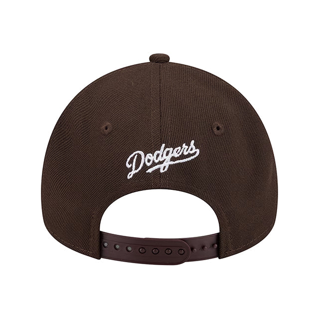 海外取寄 ニューエラ キャップ 9FORTY スナップバック ロサンゼルス ドジャース ベラ ドーニャ POR VIDA A-FRAME SNAPBACK CAP BROWN