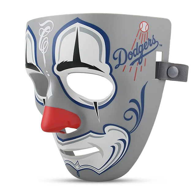 ロサンゼルス ドジャース 海外取寄 マスク MISTER CARTOON CROWN MASK STADIUM EDITION GREY