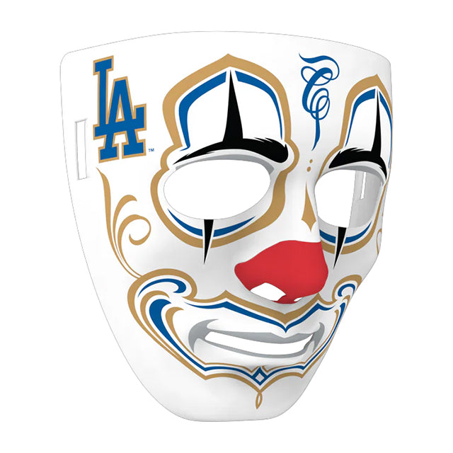 2025 ワールドシリーズチャンピオン ロサンゼルス ドジャース 海外取寄 マスク MISTER CARTOON CROWN MASK STADIUM EDITION 2025 WORLD SERIES CHAMPIONS WHITE