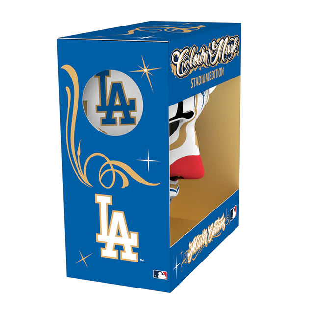 2025 ワールドシリーズチャンピオン ロサンゼルス ドジャース 海外取寄 マスク MISTER CARTOON CROWN MASK STADIUM EDITION 2025 WORLD SERIES CHAMPIONS WHITE