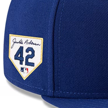 ニューエラ 59FIFTY ロサンゼルス ドジャース JACKIE ROBINSON GAME ROYAL BLUE