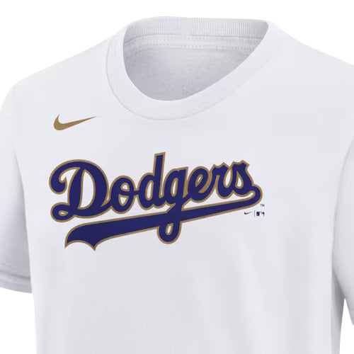 2026 ゴールドコレクション 山本由伸モデル 子供用 NIKE Tシャツ ロサンゼルス ドジャース
