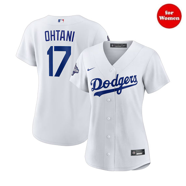 大谷翔平モデル 2025 ワールドシリーズチャンピオン 海外取寄 ナイキ 女性用 レプリカユニフォーム ロサンゼルス ドジャース