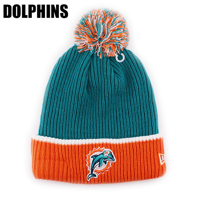 ニューエラ ニットキャップ ビーニー NFL FIRESIDE POM KNIT BEANIE CAP