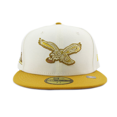 ニューエラ キャップ 59FIFTY フィラデルフィア イーグルス NFL SUPER BOWL LII TWO TONE CITY ICON FITTED CAP CHROME