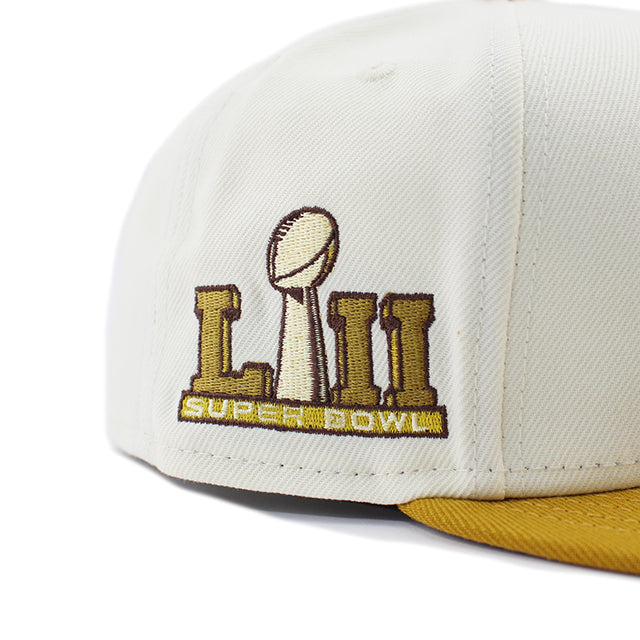 ニューエラ キャップ 59FIFTY フィラデルフィア イーグルス NFL SUPER BOWL LII TWO TONE CITY ICON FITTED CAP CHROME