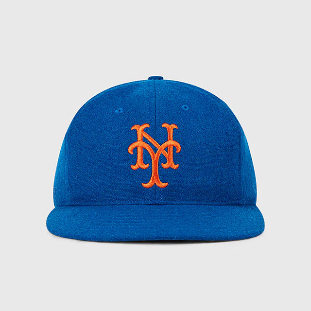 エベッツフィールドフランネルズ ミッチェルアンドネス コラボ モデル 海外取寄 ニューヨーク メッツ 1962 MLB AUTHENTIC WOOL BALL CAP