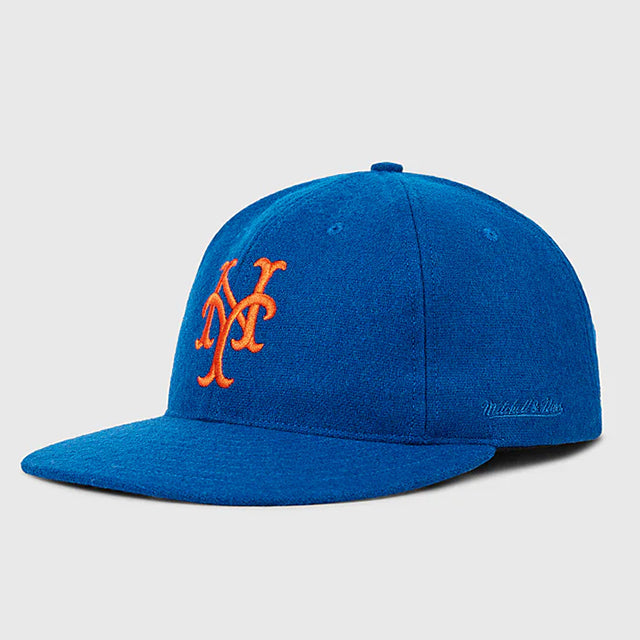 エベッツフィールドフランネルズ ミッチェルアンドネス コラボ モデル 海外取寄 ニューヨーク メッツ 1962 MLB AUTHENTIC WOOL BALL CAP