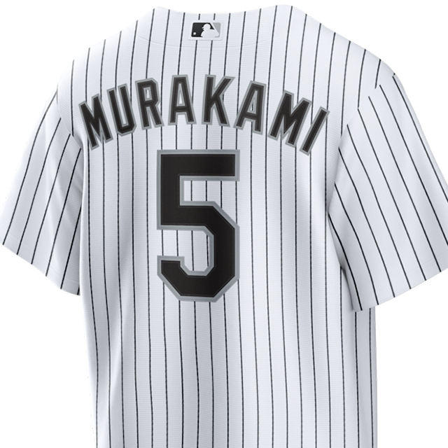 海外取寄 村上宗隆モデル ナイキ レプリカユニフォーム シカゴ ホワイトソックス HOME REPLICA COOL BASE PLAYER JERSEY WHITE