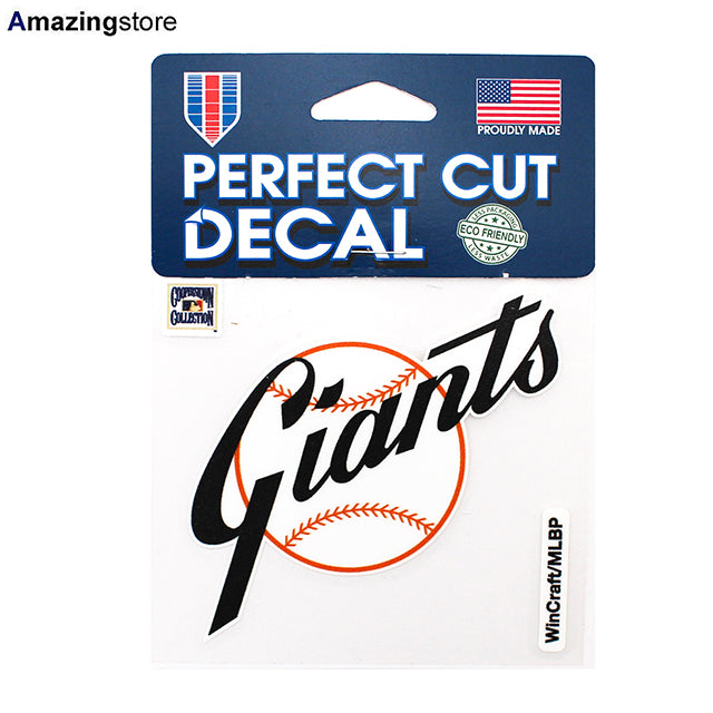 ウィンクラフト ステッカー サンフランシスコ ジャイアンツ MLB PERFECT CUT DECAL WINCRAFT