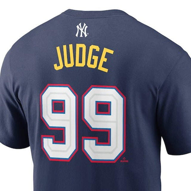アーロン ジャッジモデル 海外取寄 ナイキ 2025 MLB オールスター Tシャツ 2025 MLB ALL-STAR EDITION NAME&NUMBER T-SHIRT NAVY
