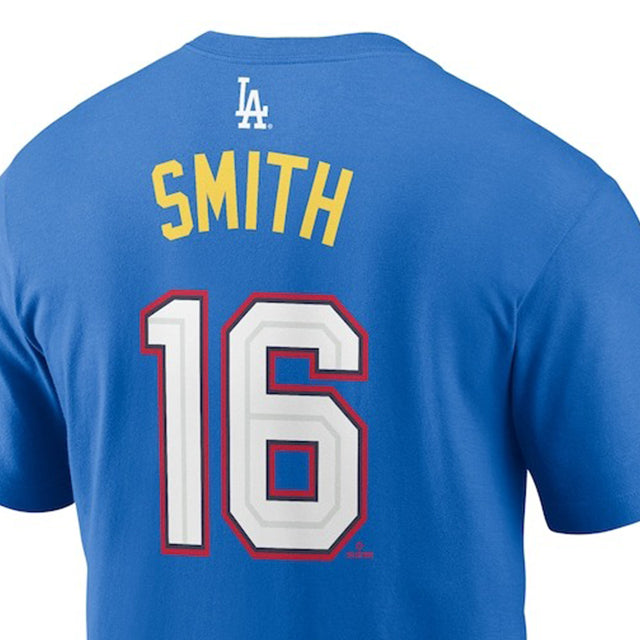 ウィル スミスモデル 海外取寄 ナイキ 2025 MLB オールスター Tシャツ 2025 MLB ALL-STAR EDITION NAME&NUMBER T-SHIRT BLUE