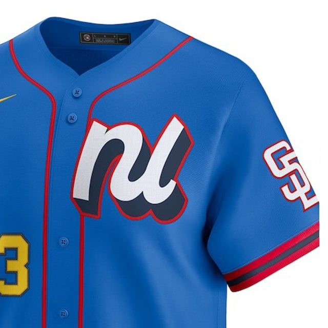 マニー マチャドモデル 海外取寄 ナイキ 2025 MLB オールスター レプリカユニフォーム 2025 MLB ALL-STAR EDITION LIMITED NATIONAL LEAGUE PLAYER JERSEY BLUE