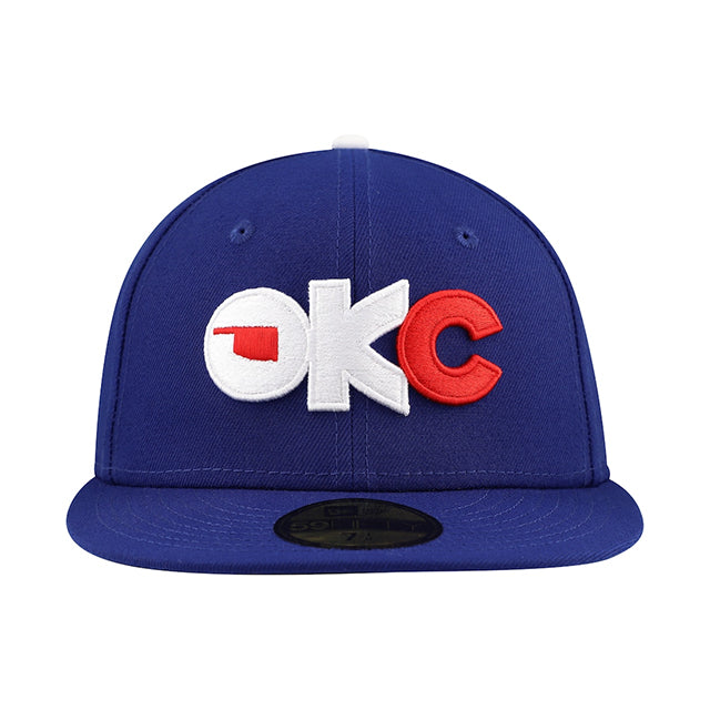 海外取寄 ニューエラ キャップ 59FIFTY オクラホマシティ・ベースボールクラブ MiLB ON-FIELD AUTHENTIC FITTED CAP ROYAL