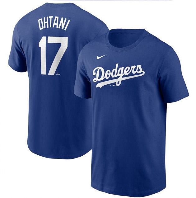 即日発送 大谷翔平モデル NIKE Tシャツ ロサンゼルス ドジャース PLAYER NAME&NUMBER T-SHIRT ROYAL ナイキ LOS ANGELES DODGERS