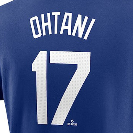 即日発送 女性用 ナイキ 大谷翔平モデル Tシャツ ロサンゼルス ドジャース WOMEN'S PLAYER NAME&NUMBER T-SHIRT ROYAL