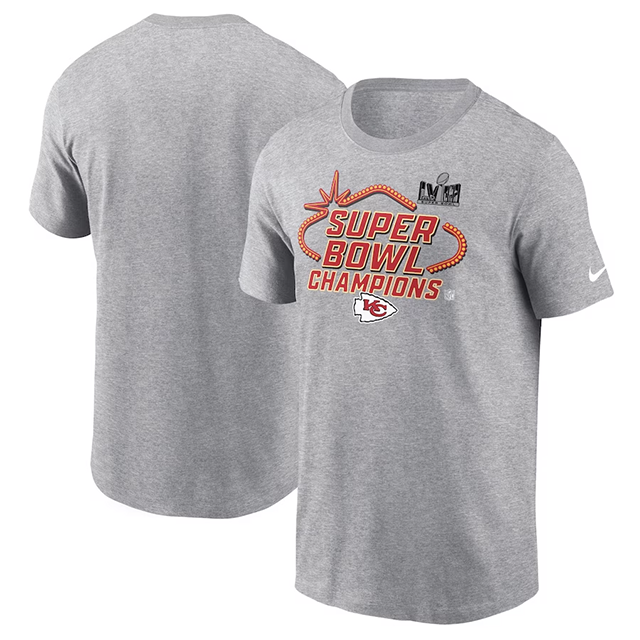 ナイキ カンザスシティ チーフス 海外取寄 NFL SUPER BOWL LVIII CHAMPION LOCKER ROOM TROPHY COLLECTION T-SHIRT