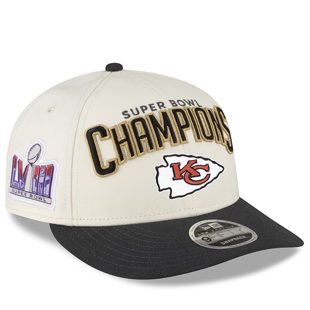 ニューエラ LP9FIFTY カンザスシティ チーフス 海外取寄 NFL SUPER BOWL LVIII CHAMPION LOCKER ROOM LOW PROFILE SNAPBACK