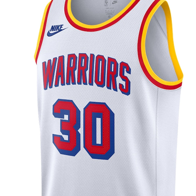 ステフィン カリーモデル 海外取寄 ナイキ レプリカユニフォーム ゴールデンステイト ウォリアーズ 2024/25 SWINGMAN JERSEY CLASSIC EDITION WHITE