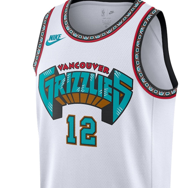 ジャ モラントモデル 海外取寄 ナイキ レプリカユニフォーム メンフィス グリズリーズ 2024/25 SWINGMAN JERSEY CLASSIC EDITION WHITE