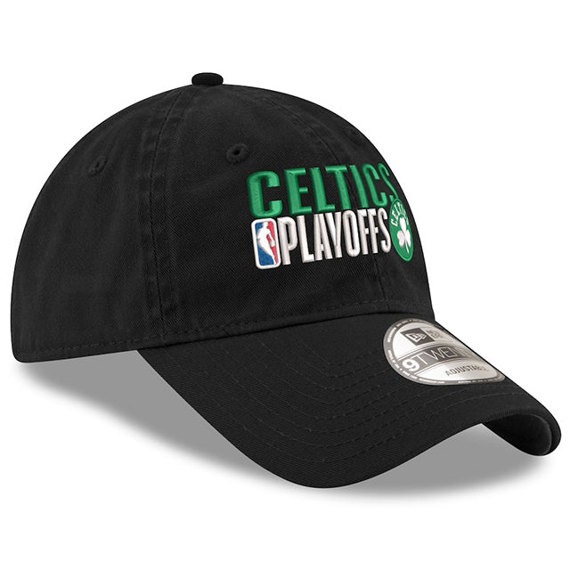 海外取寄 ニューエラ キャップ 9TWENTY ボストン セルティックス 2024 NBA PLAYOFFS ADJUSTABLE CAP BLACK